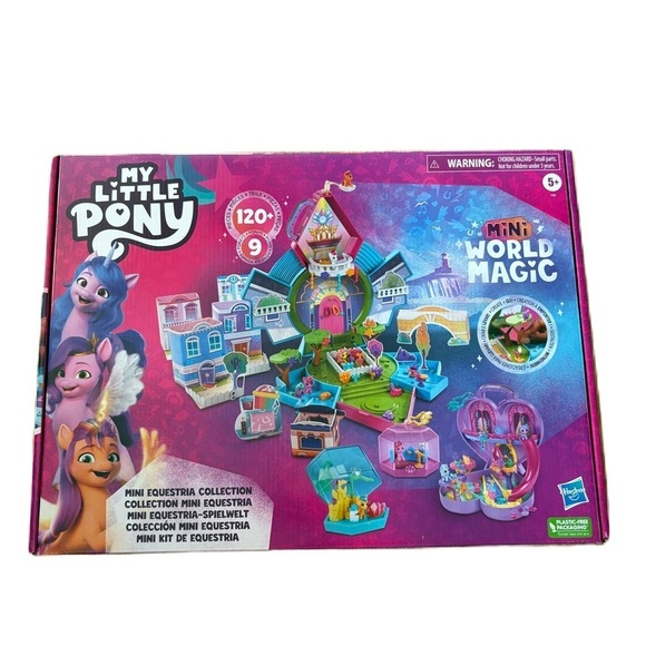 My Little Pony Mini Magic World, Mini Equestria Collection Box 120 Pieces NEW - Picture 1 of 4
